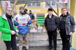 Ukraine Spendenaktion: Impressionen vom 07.04.2022