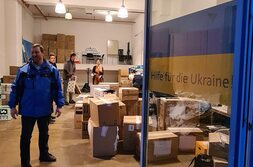 Ukraine Spendenaktion: Impressionen vom 31.03.2022